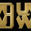 Placeholder: super embossed and ultra sharp "STAR WARS" text, caption, shiny. embossed gold and silver and black metallic, reflective, centered