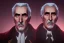 Placeholder: Portrait of Christopher Lee by Jake Bartok