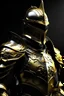 Placeholder: genera un caballero con armadura dorada y negra