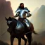 Placeholder: ultra detailed portrait of Jacobo Santiago Mozos riding a horse,wearing plate armor, extremely detailed digital painting, in the style of fenghua zhong and ruan jia and jeremy lipking and peter mohrbacher, mystical colors, rim light, beautiful lighting, 8 k, stunning scene, raytracing, octane, trending on artstation