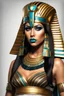 Placeholder: full body Cleopatra, pharaoh makeup, full body shot, written by Orcinus Orca, Ultra detail face