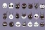 Placeholder: make a bunch of simple spooky and cute cartoon character I could draw make them all different