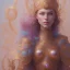 Placeholder: fantasy magic, intricate, sharp focus, illustration, highly detailed, digital painting, concept art, artgerm and paul lewin and kehinde wiley, masterpiece sexy lips with a smile Celtic Lord body lord outer space pretty, pink blue