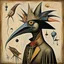 Placeholder: Surreal composition by Wilfredo Lam and Hieronymous Bosch and Otto Rapp, Bogomil cryptid taxidermy, maximalism, plague doctor beak mask matte oil painting, abstract Bauhaus collage art, absurd abominations, weirdcore