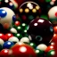 Placeholder: A river Full of billiard balls