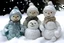 Placeholder: snow dolls