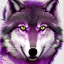 Placeholder: Purple wolf