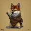 Placeholder: shiba inu smoking a blunt of dank WEED