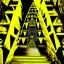 Placeholder: Double exposure of a black and yellow photo of the face of the pharaonic goddess Nefertiti and stairs inside a pyramid, black and yellow photo, a staircase, by John Alexander, stairs, a winding staircase inside a pyramid, inspired by Jerry Schatzberg, stairs to heaven, fine art photography, by Rodolfo Escalara, illustration, by Albert Cotin, beautiful, stairs, inspired by Rudolf Hausner, staircase 1