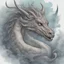 Placeholder: a dragon with curly fur, smokey breath