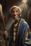 Placeholder: old Bill Cosby as wizard on donkey walking with a stick up the stairs to heaven, 4 k, down-light, soft light, depth of field, photo realism, trending on art station, high detail, spray paint