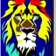 Placeholder: lions pop art