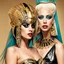 Placeholder: Cleopatra meets Lady Gaga