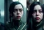 Placeholder: Billie Eilish, Dishonored 2, realistic, 4k, not to be distinguished from a photo, identical pupils, photorealistic illustration, 8k