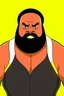 Placeholder: Mark Henry American wrestler catoon 2d