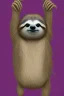 Placeholder: Simple drawing of Sloth hanging from tree