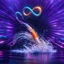 Placeholder: infinity symbol ∞ with vibrant powerful shrimp jumping out of the water, striking, neon, chiaroscuro, dramatic, captivating, powerful, fantasy, beautiful, octane render, 16k post-production, artstation: award-winning: atmospheric: commanding: fantastical: clarity: ultra quality: striking: brilliance: stunning colors: amazing depth; lens: f/11, 35mm