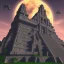 Placeholder: futuristic mayan temple