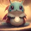 Placeholder: Cute Mysterious Pokémon,Ambiance dramatique, hyperrealisme, 8k, high quality, great details, within portrait, illustration