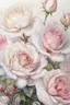 Placeholder: 60. drawing of white and pink buds of unopened roses, pastel, more delicate than delicate, intricate details, bright, colorful, delightfully beautiful, tender, the smallest details are visible, Photorealism, close, the smallest drawing, airy filigree execution, close-up, detailed drawing,5d ,radiance, haze, clear contours, aesthetically realistic, fantastically bright professional photos, 24mm lens, f/8.0. 1/4000s, ISO 2000