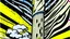 Placeholder: An ivory tower in a tempest storm painted by Roy Lichtenstein