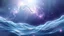 Placeholder: flow theme, abstractions and unoque stunning shapes, water, galaxy, deep sea water with nebula and big deep galaxy, music, soft verry fade 2d nervous system with fade little lightings floatings in background, deep sea, deep colors: dark blue, purple, white, pale green, pale silver gray colors, stunning composition with dremlike vibe, slow flow of a light wave-like water, deep colors, emotional, etheral, neurodivergens ambient soul , abstractions, soft pale neuron web, stunning, cinematic