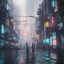 Placeholder: cyberpunk, tokyo, japan, children lost, rain, hyper realistic, 8k