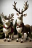 Placeholder: Santa Claus Reindeer , Rustic Decor