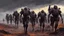 Placeholder: {{{Bio-engineered undead cyborg army marching}}} machine soldiers, hazmats, tactical wear, gas creepy landscape, techno gothic visual composition, science fiction painting, Denis Sarazhin, Alex Colville, Simon Stålenhag, Neil Blomkamp, Frank bowling, Christopher Shy, Alejandro Burdisio, RAW, gritty, high contrast, atmospheric horror art, gripping and suspenseful, vivid, neon overlay, narrative art, textured, dramatic, surreal horror, gestural, retro futuristic nightmarish art, apocalyptic art