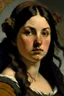 Placeholder: Courbet young woman
