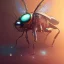 Placeholder: composition,portrait painting of a steampunk transparent insect,steampunk center, ultra realistic, concept art, intricate details, eerie highly detailed, shiny, smooth, studio quality, octane render, Surrealism, Triadic colour scheme,glow-stick, ambient lighting,nightclub lighting, polaroid, 100mm, --ar 1:1 --v4