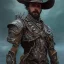 Placeholder: Insanely detailed photograph of an “portrait of Echo Knight ” with intricate half plate chest armor, intricate embroidered cowboy hat, handsomely clear face and hyperdetailed painting by Ismail Inceoglu Huang Guangjian and Dan Witz CGSociety ZBrush Central fantasy art album cover art,8K, hdr, romantic, mysterious, ominous, hands focused on a D20, jewelry, motivated