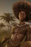 Placeholder: A photo taken from an african village "black panther", <character or scene>, kente, cinematic lighting --v 4 --q 2