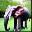 Placeholder: alien elephant