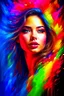 Placeholder: Beautiful art painting colors