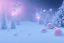 Placeholder: opening to the soft pink and blue crystal rise of snow and butterflies