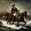 Placeholder: Napoleon crossing the Delaware.