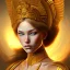 Placeholder: Greek golden goddess