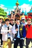 Placeholder: bts in disney land