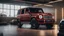 Placeholder: Bentley And GClass merged , desktop wallpaper, 4K, Cinematic, in the middle of showroom