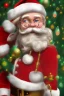 Placeholder: Santa, translucent, wearing green mask, white fire, red green blue, high definition, ultra 8 k, liquid lighting, fire, rain, realistic