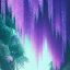 Placeholder: a magical crystal vertical light, pink and blue wisteria , pink vertical, blue lake,sharp, background vertical blue gradient vertical, elegant, highly detailed, artstation, concept art, smooth, sharp focus, illustration, 8k, splash art, wallpaper, key visual