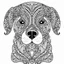 Placeholder: dog, Animal, mandala, coloring book, clean line art, wildlife-inspired, kid style, happy expressions, –no sketch, color, –ar 34, white background, minimal black lines, 8k, minimal black color, low black colors, coloring page, use pure black and white colors, avoid thick black colors, thin black line art, avoid colors, perfect shape, perfect clear lines, clear edges, fill edges, exact perfect edges,