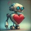 Placeholder: robot wants a heart