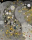 Placeholder: A gray celestial galaxy painted by Gustav Klimt