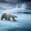 Placeholder: realistic polar bear swimming in artic water with ice floes, 8k resolution, high-quality, fine-detail, intricate, digital art, detailed matte, volumetric lighting, dynamic lighting, 3D octane render, Marc Adamus, Ann Prochilo, Romain Veillon, National Geographic photo