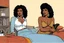 Placeholder: an illustration for the comic "Danger in the bedroom: Pam Grier is Coffy" by Hugo Pratt and Rubén Pellejero