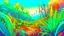 Placeholder: comic style, highly detailed ,gorgeous otherworldly landscape, otherworldly plants