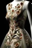 Placeholder: Dress Embroidery inspired nature, haute couture