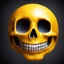 Placeholder: ANATOMICALLY CORRECT SKULL OF A SMILEY FACE